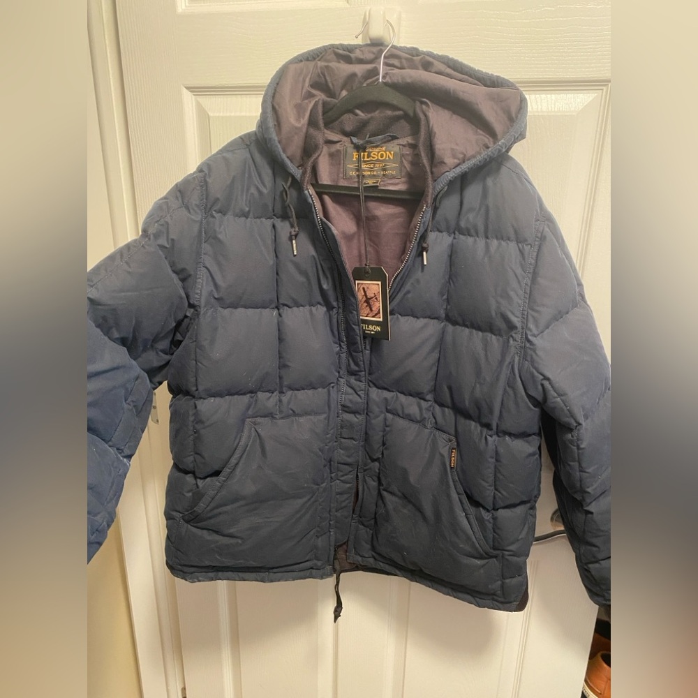 Filson Waxed Down Jacket